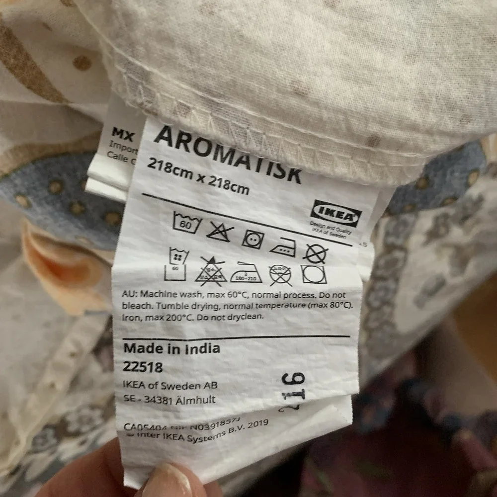 IKEA AROMATISK Marigold Duvet cover